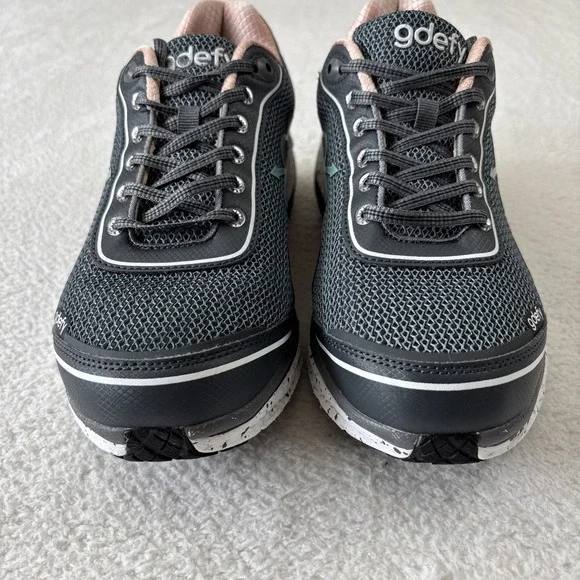 G-DEFY Womens 'Mighty Walk' Shoes Size 10.5 Gray/Pink Sneakers Comfort EUC - Picture 10 of 14